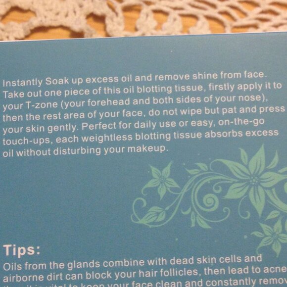 Biodegradable Bamboo Blotting Paper Bundle - Picture 4 of 4